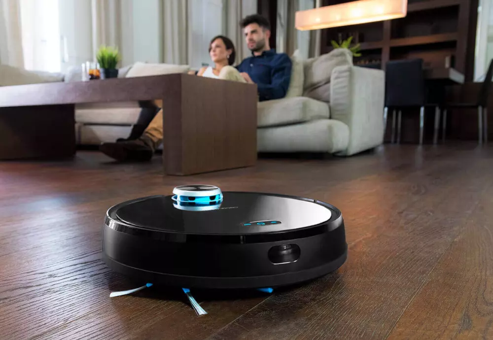 robot vacuum mop self cleaning