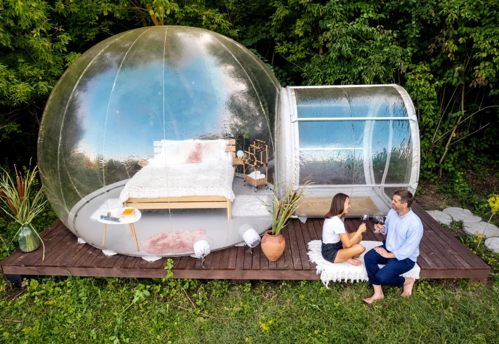 bubble tent california