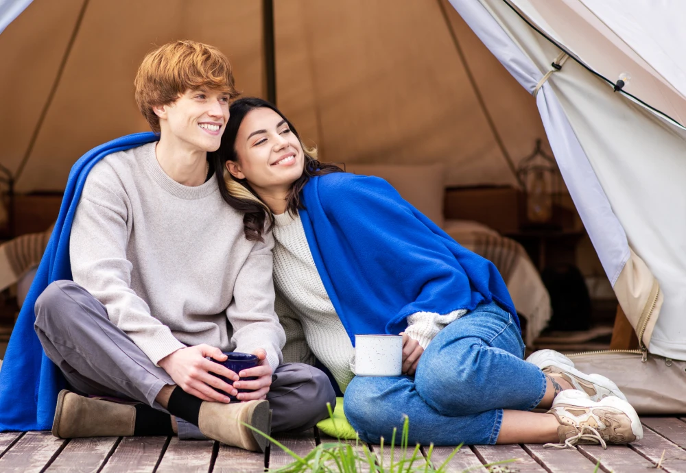 luxe pyramid tent