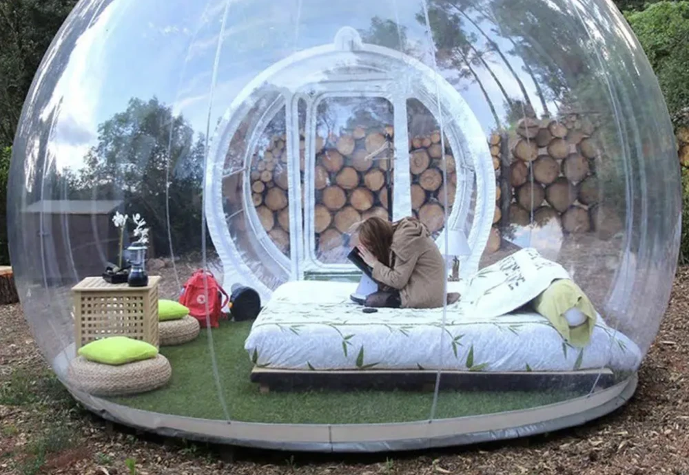 inflatable bubble tent