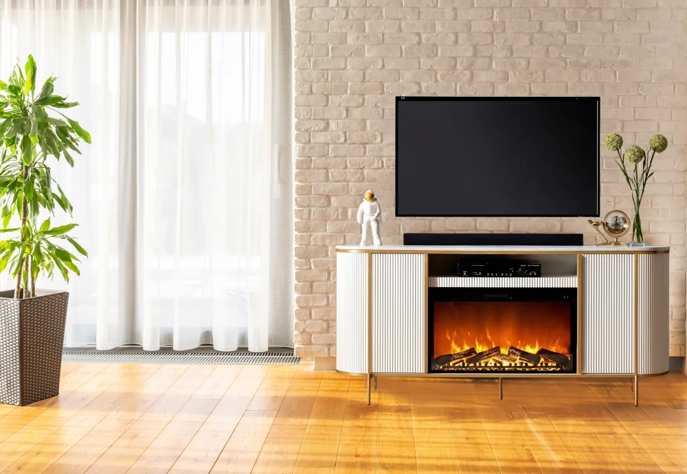 modern electric fireplace