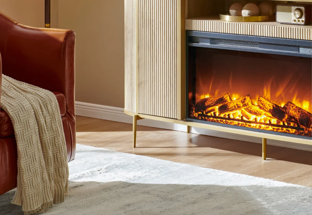 modern electric fireplace